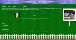 Desktop Screenshot of cowlculator.com